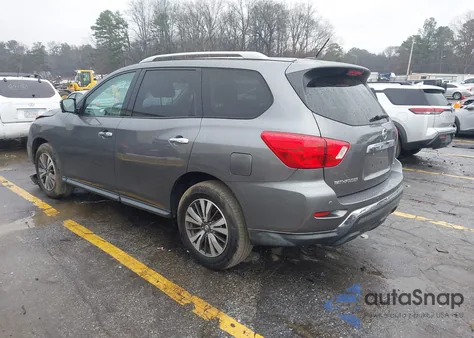 2017 Nissan Pathfinder Sl из США, поврежденный, VIN 5N1DR2MN1HC686029